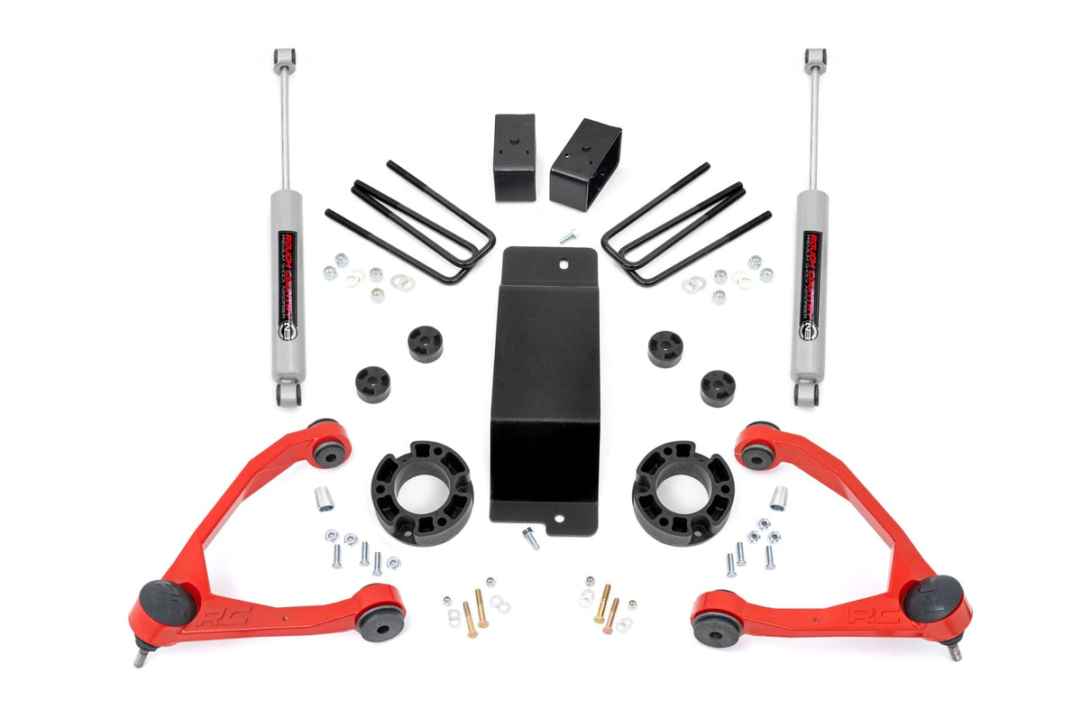 3.5 Inch Lift Kit | Alum/Cast Steel | Chevy/GMC 1500 (07-16) - Susp Lift Kits 4wd (Image 1 of 6)