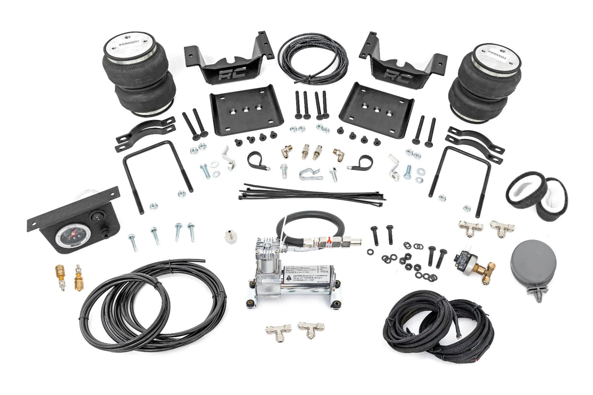 RC Air Spring Kit w/compressor | 6-7.5 Inch Lift Kit | Chevy/GMC 1500 (07-18 & Classic) (manufacturer page)