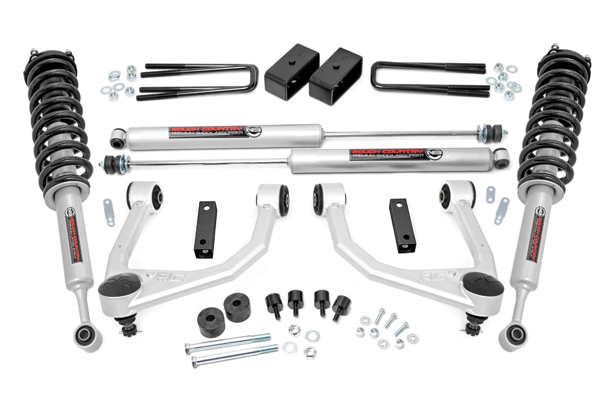 3.5 Inch Lift Kit | N3 Struts | Toyota Tundra 2WD/4WD (2007-2021) - Susp Lift Kits 4wd (Image 1 of 6)