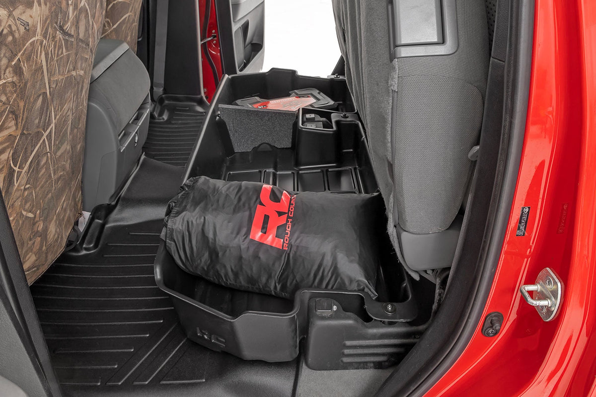 Under Seat Storage | Double Cab | Toyota Tundra 2WD/4WD (2007-2021) - Cargo Management (Image 2 of 6)