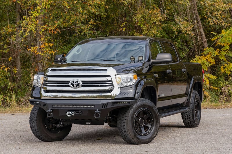 RC HD2 Aluminum Running Boards | Crewmax Cab | Toyota Tundra 2WD/4WD (2007-2021) (manufacturer page)