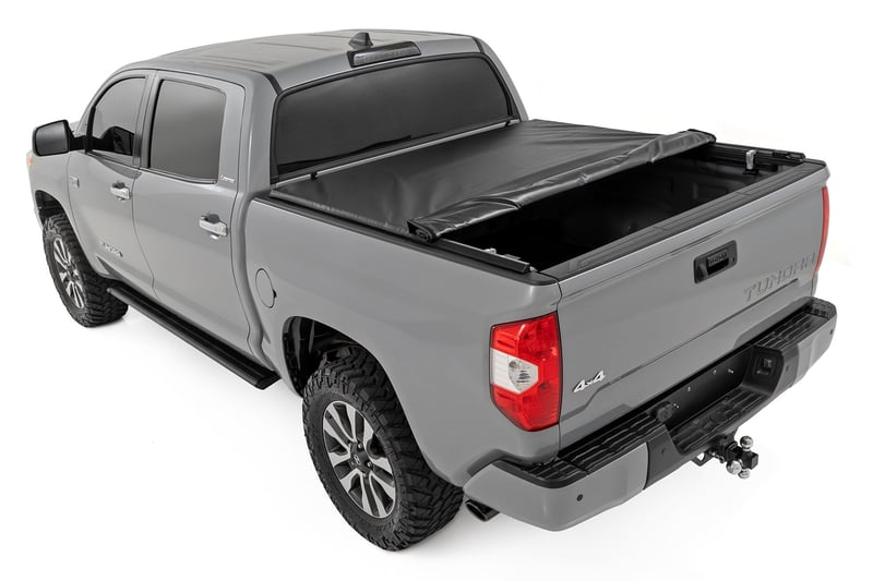 RC Soft Roll Up Bed Cover | 6'7 Bed | Toyota Tundra 2WD/4WD (2007-2021) (manufacturer page)