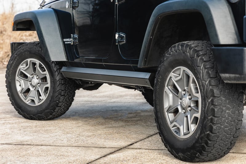 RC Power Running Boards | 4 Door | Jeep Wrangler Unlimited 2WD/4WD (2007-2018) (manufacturer page)