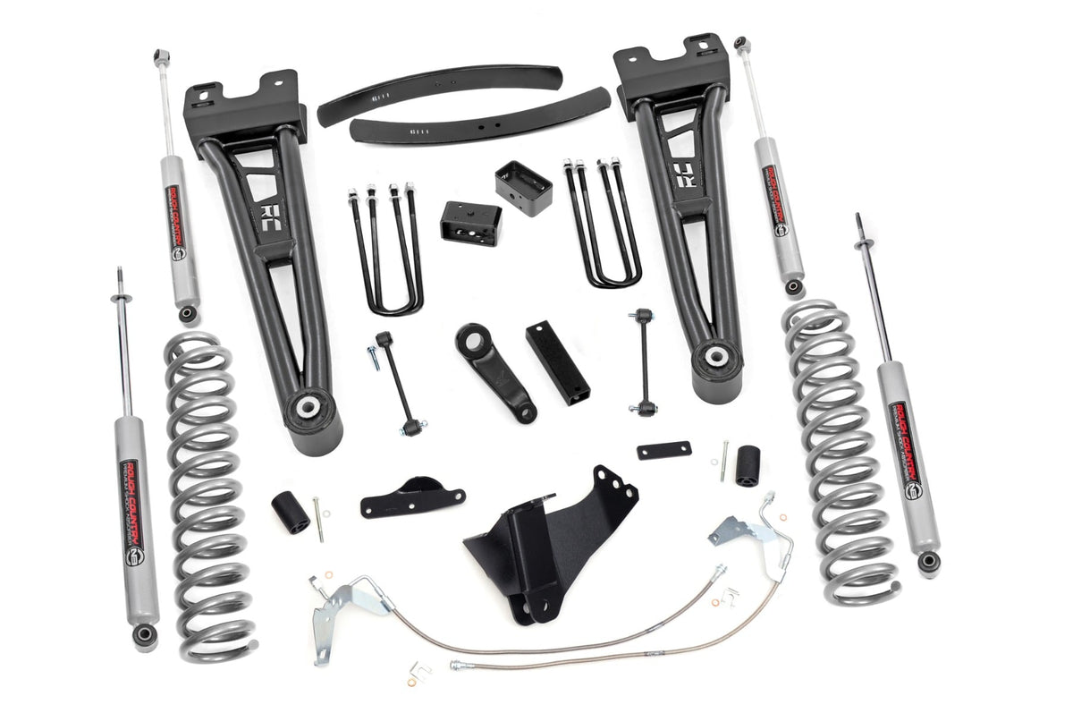 6 Inch Lift Kit | Diesel | Radius Arm | Ford F-250/F-350 Super Duty (08-10) - Susp Lift Kits 4wd