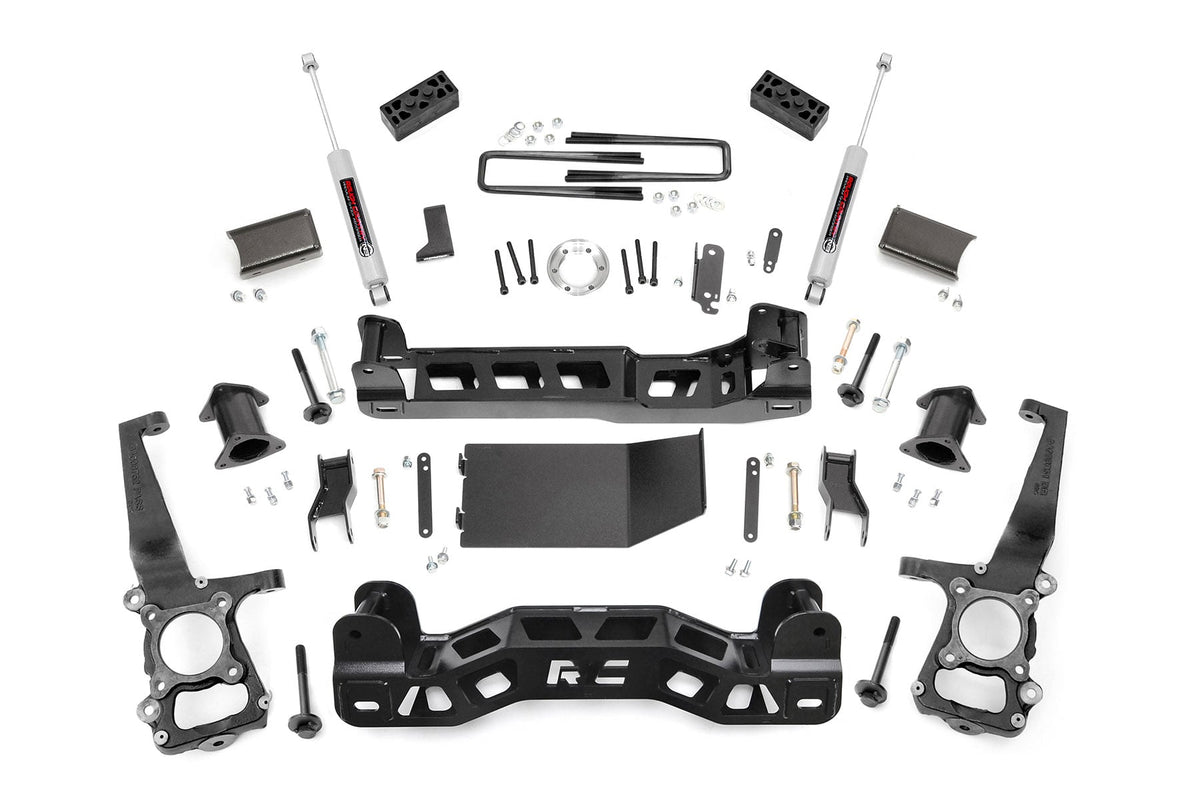 RC 4 Inch Lift Kit | N3 Struts | Ford F-150 4WD (2014) (manufacturer page)
