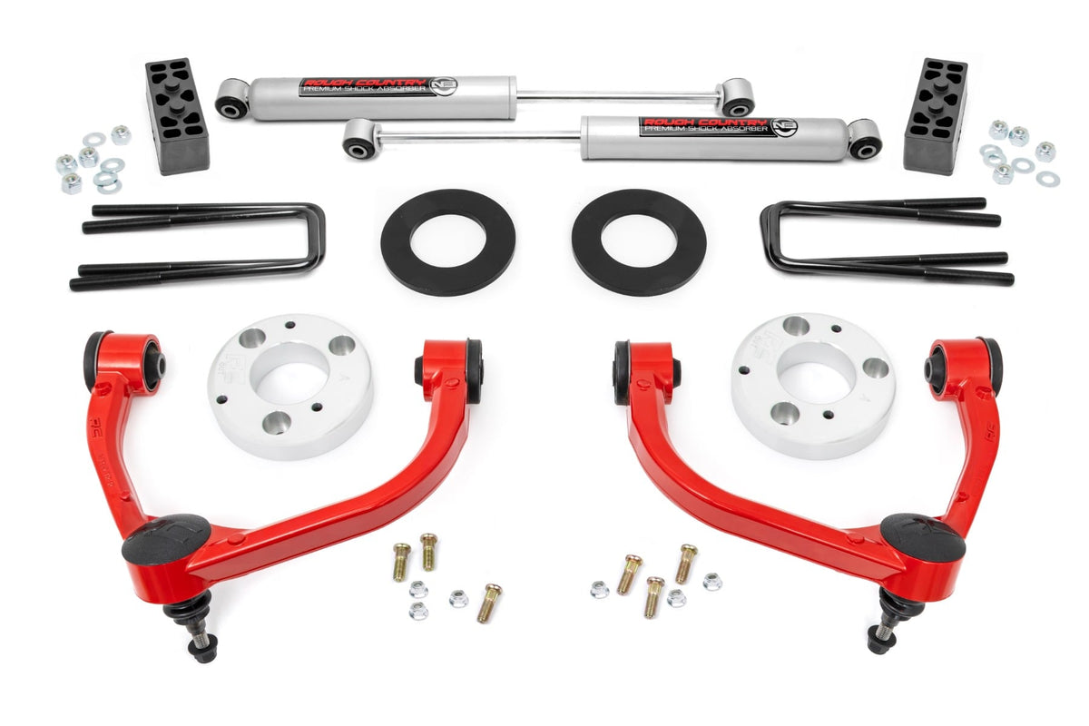 RC 3 Inch Lift Kit | M1 Struts | Ford F-150 4WD (2009-2013) (manufacturer page)