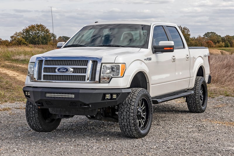 RC HD2 Aluminum Running Boards | Super Crew Cab | Ford F-150 2WD/4WD (2009-2014) (manufacturer page)