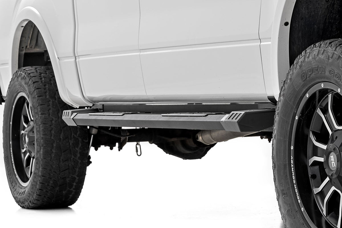 HD2 Aluminum Running Boards | Super Crew Cab | Ford F-150 2WD/4WD (2009-2014) - Steps & Runningboard (Image 3 of 6)