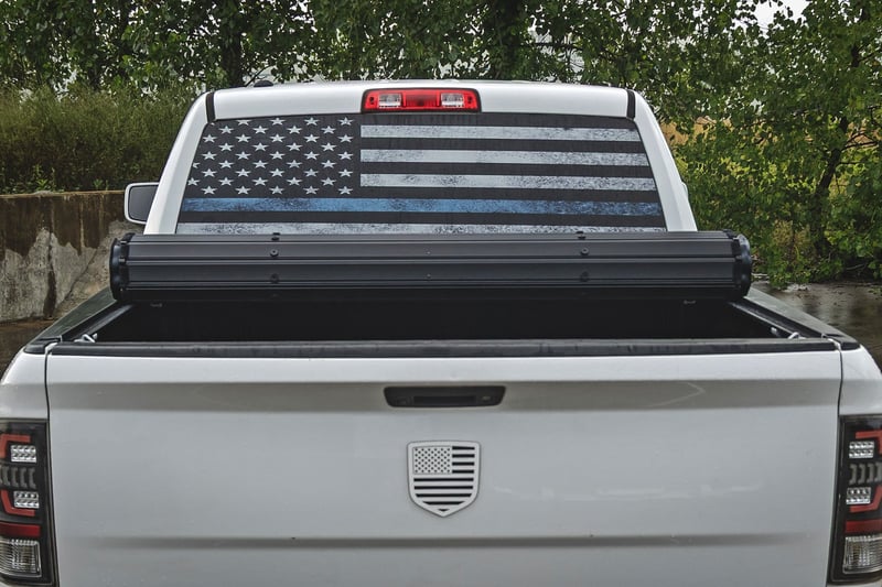 RC Hard Roll Up Bed Cover | 6'4" Bed | Ram 1500 (09-18)/2500 (09-26) (manufacturer page)