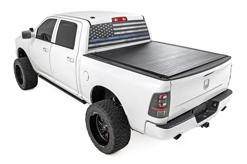 RC Hard Roll Up Bed Cover | 6'4" Bed | Ram 1500 (09-18)/2500 (09-26) (manufacturer page)