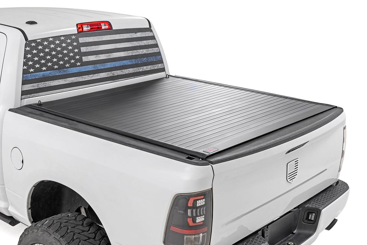 RC Hard Roll Up Bed Cover | 6'4" Bed | Ram 1500 (09-18)/2500 (09-26) (manufacturer page)