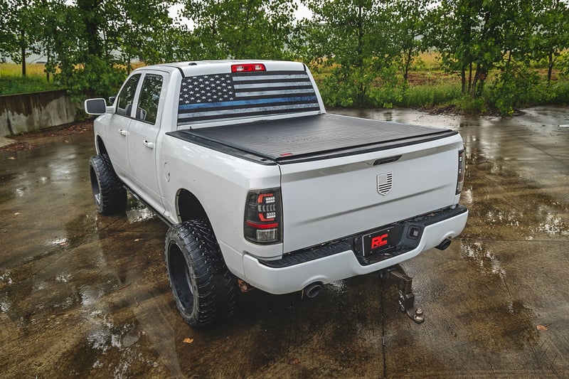 RC Hard Roll Up Bed Cover | 5'7" Bed | Ram 1500 (09-18)/2500 (09-26) (manufacturer page)