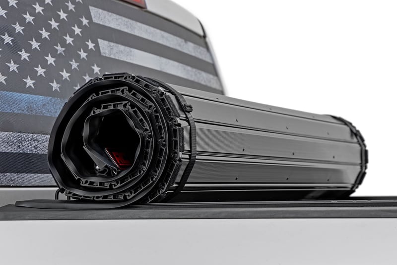 RC Hard Roll Up Bed Cover | 6'4" Bed | Ram 1500 (09-18)/2500 (09-26) (manufacturer page)