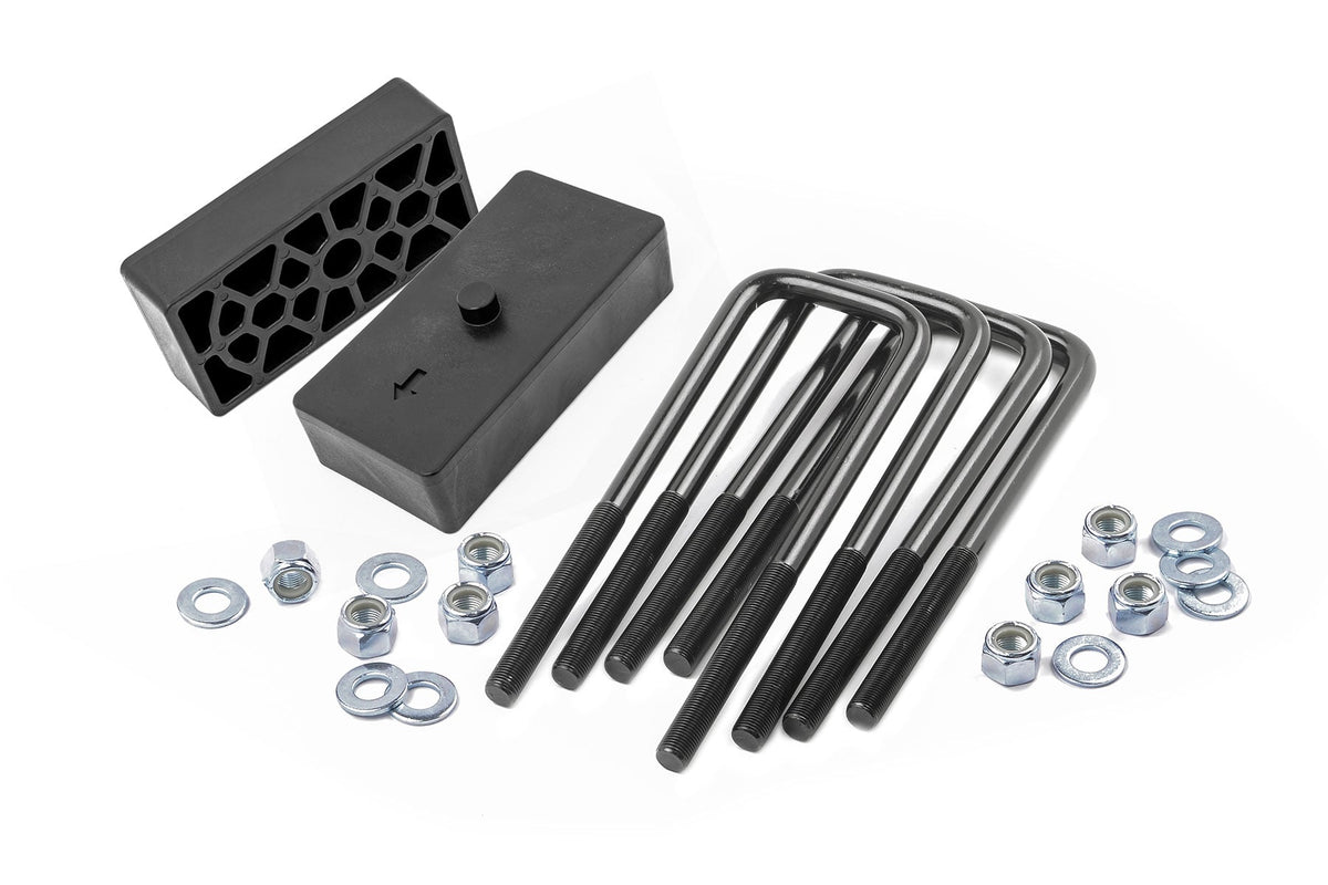 1.5 Inch Block And U-Bolt Kit | Chevy/GMC 2500HD (11-19) - Susp Accessories