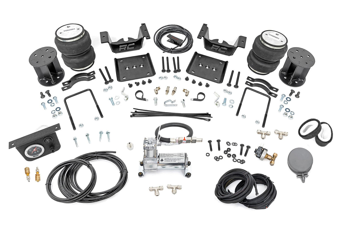 Air Spring Kit w/compressor | 5 Inch Lift Kit | Chevy/GMC 1500 (07-18 & Classic) - Air Spring Kits (Image 1 of 6)
