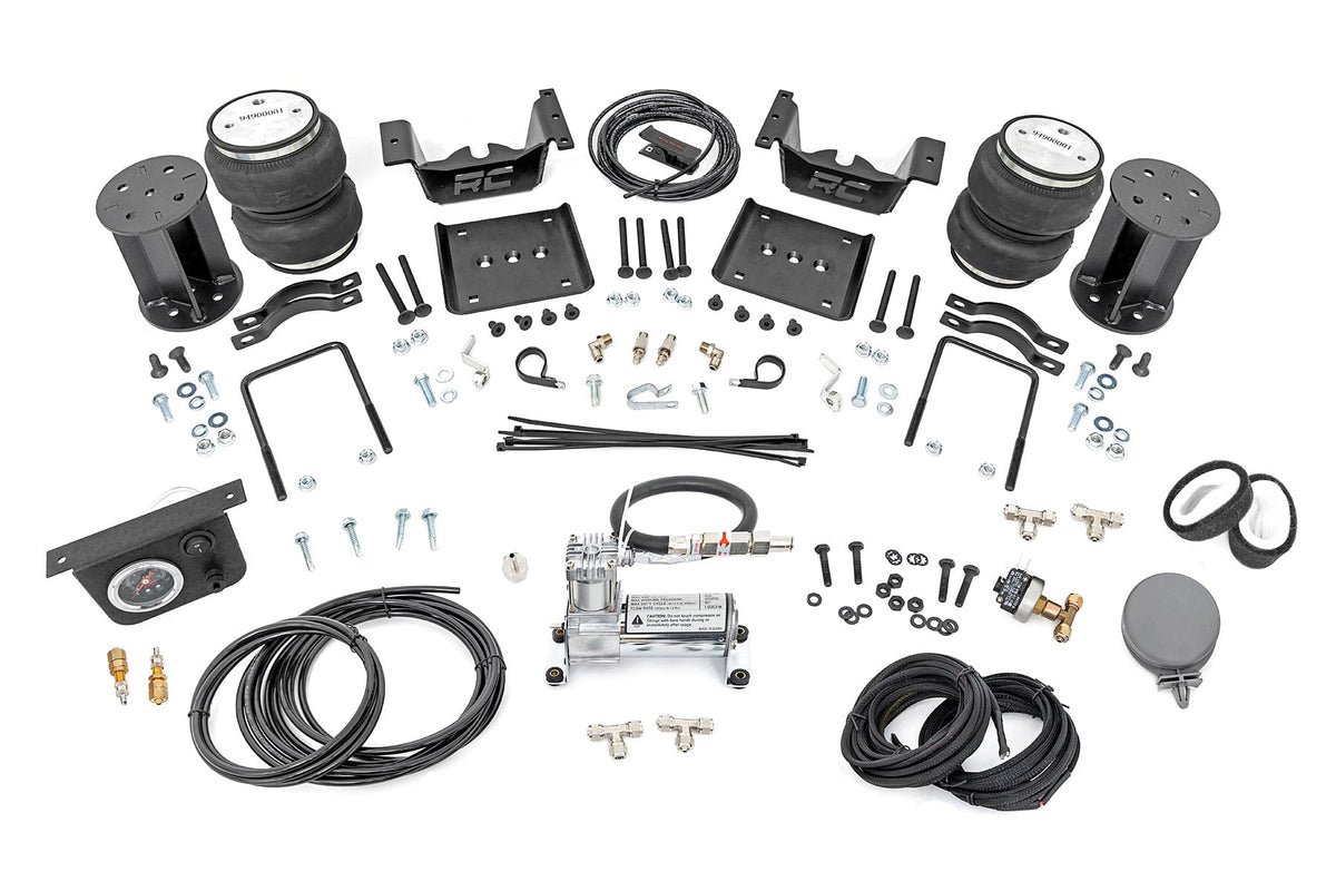 Air Spring Kit w/compressor | 6-7.5 Inch Lift Kit | Chevy/GMC 1500 (07-18 & Classic) - Air Spring Kits (Image 1 of 6)