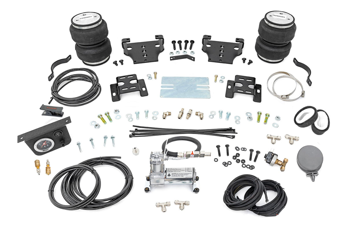 Air Spring Kit w/compressor | 0-6" Lift | Chevy/GMC 2500HD (01-10) - Air Spring Kits (Image 1 of 6)