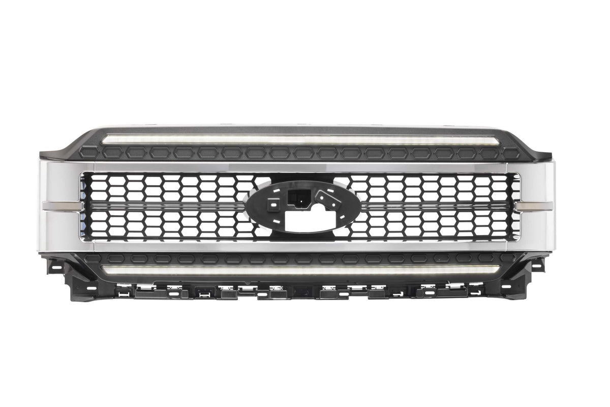 XBG LED Grille: Ford F-150 (21-23 / Chrome / White DRL) - Grilles (Image 2 of 6)