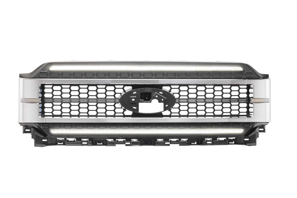 XBG LED Grille: Ford F-150 (21-23 / Chrome / White DRL) - Grilles (Image 3 of 6)