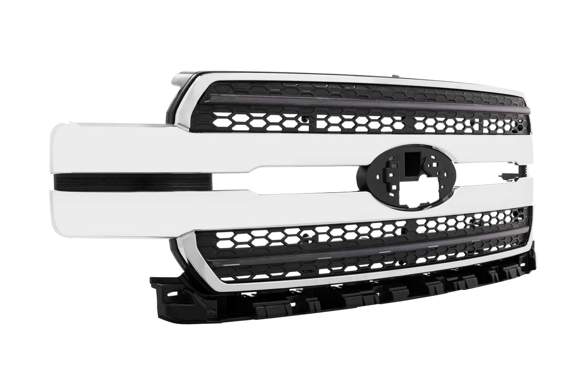 XBG LED Grille: Ford F-150 (18-20 / Chrome / White DRL) - Grilles (Image 1 of 5)