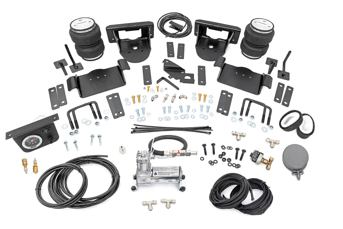 RC Air Spring Kit w/compressor | Wireless Controller | 0-6" Lifts | Ford F-150 (21-26) (manufacturer page)