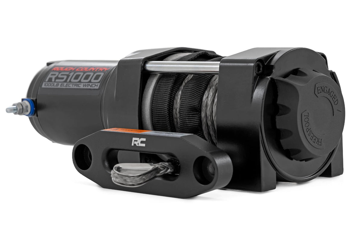 1000-LB Winch | UTV | Synthetic Rope - Winches & Acc (Image 2 of 6)