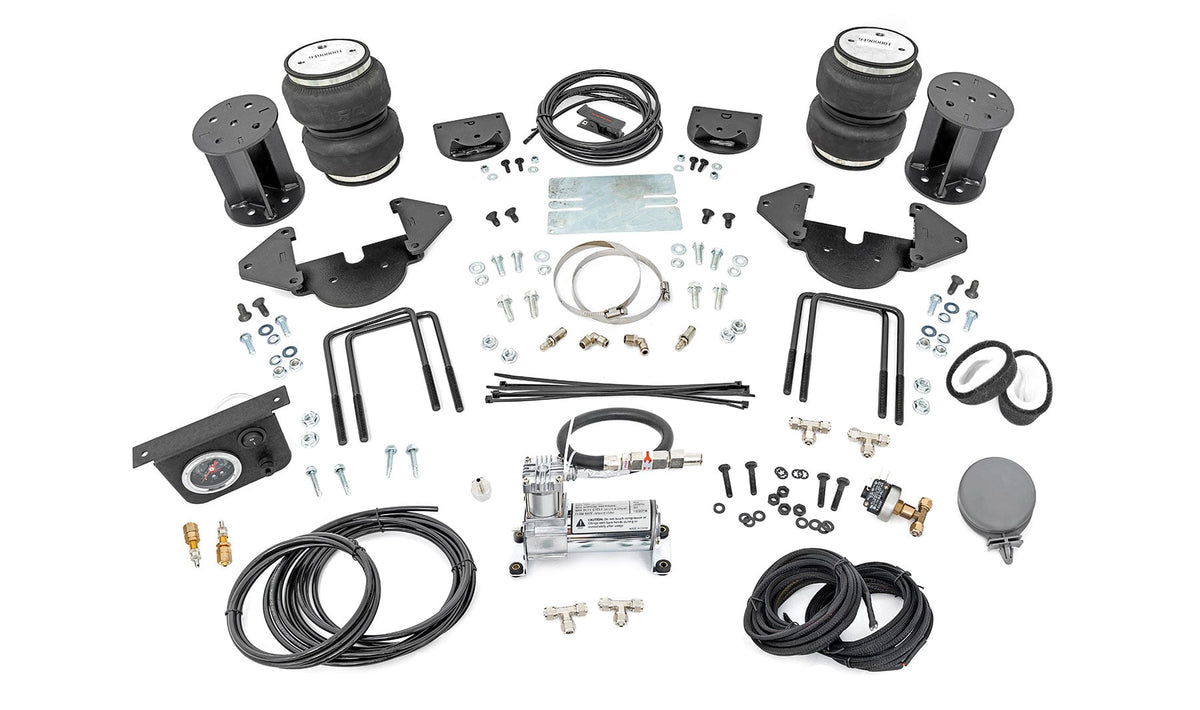 Air Spring Kit w/compressor | 4-6 Inch Lift Kit | Chevy/GMC Sierra/Silverado 1500 (19-26) - Air Spring Kits (Image 1 of 6)