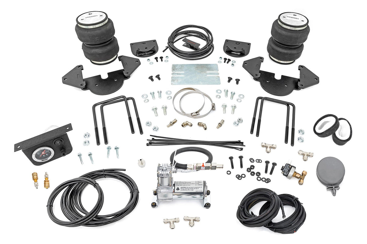 Air Spring Kit w/compressor | Chevy/GMC Sierra 1500 (19-26)/Silverado 1500 (19-26) - Air Spring Kits (Image 1 of 6)