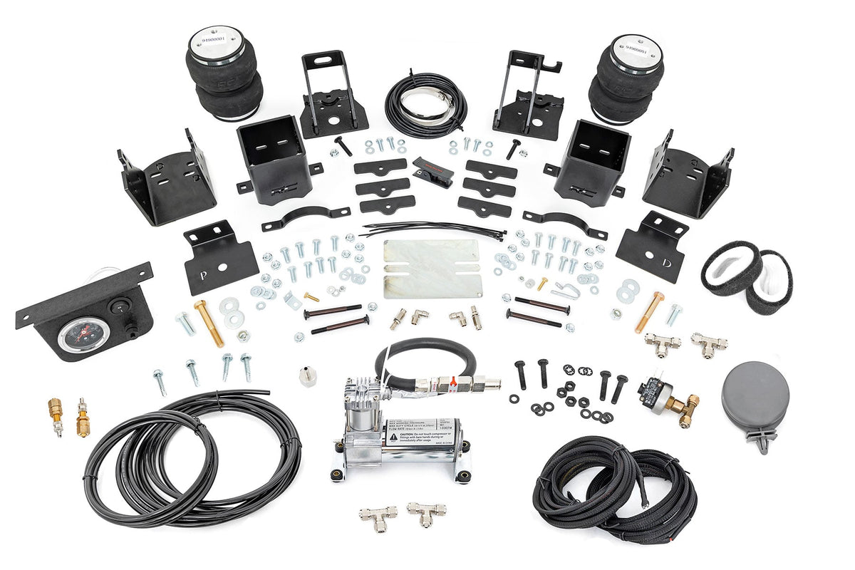 Air Spring Kit w/compressor | Ford F-250/F-350 Super Duty 4WD (2005-2016) - Air Spring Kits (Image 1 of 5)