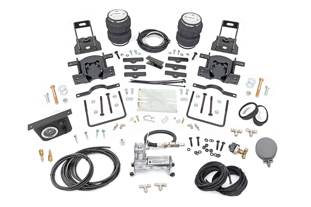 Air Spring Kit w/compressor | Ford F-250/F-350 Super Duty 4WD (2005-2016) - Air Spring Kits (Image 1 of 5)