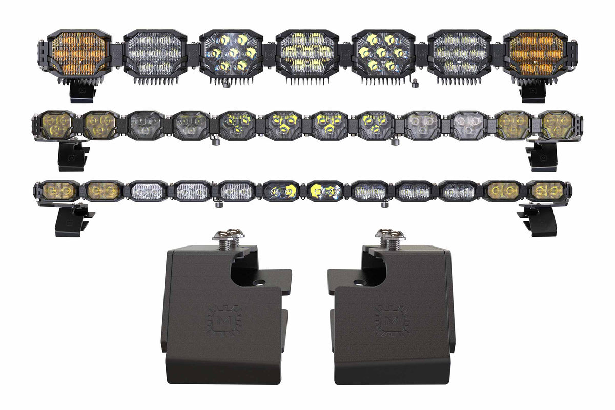 21+ Bronco BangerBar Roof Mounts (Set) - Off Road - Veh. Spec (Image 3 of 6)