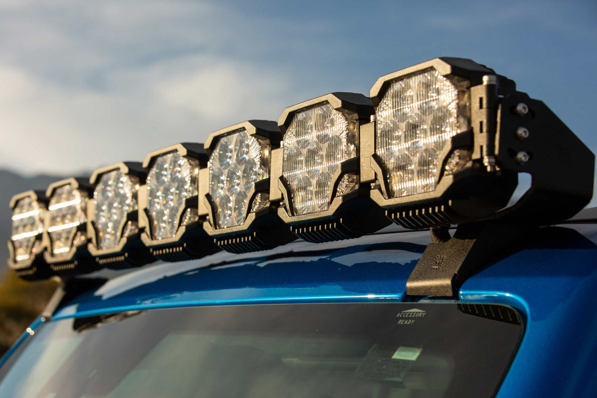 21+ Bronco BangerBar Roof Mounts (Set) - Off Road - Veh. Spec (Image 4 of 6)