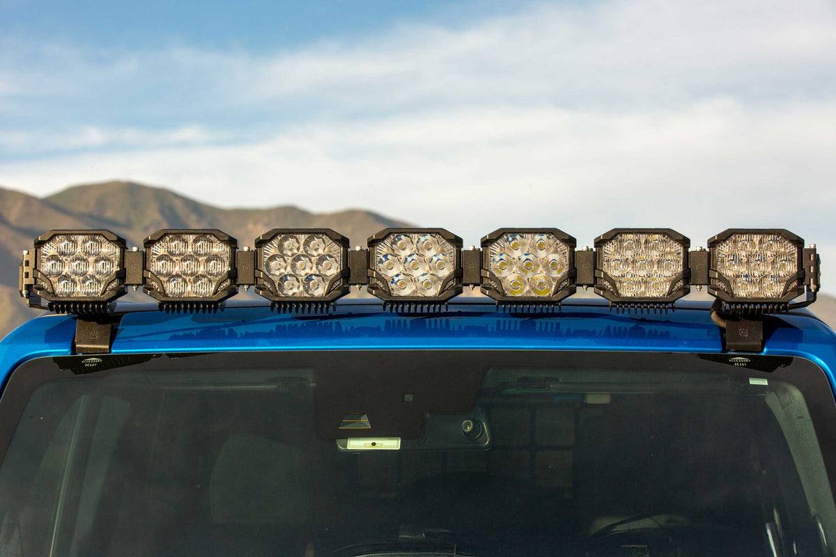 21+ Bronco BangerBar Roof Mounts (Set) - Off Road - Veh. Spec (Image 6 of 6)
