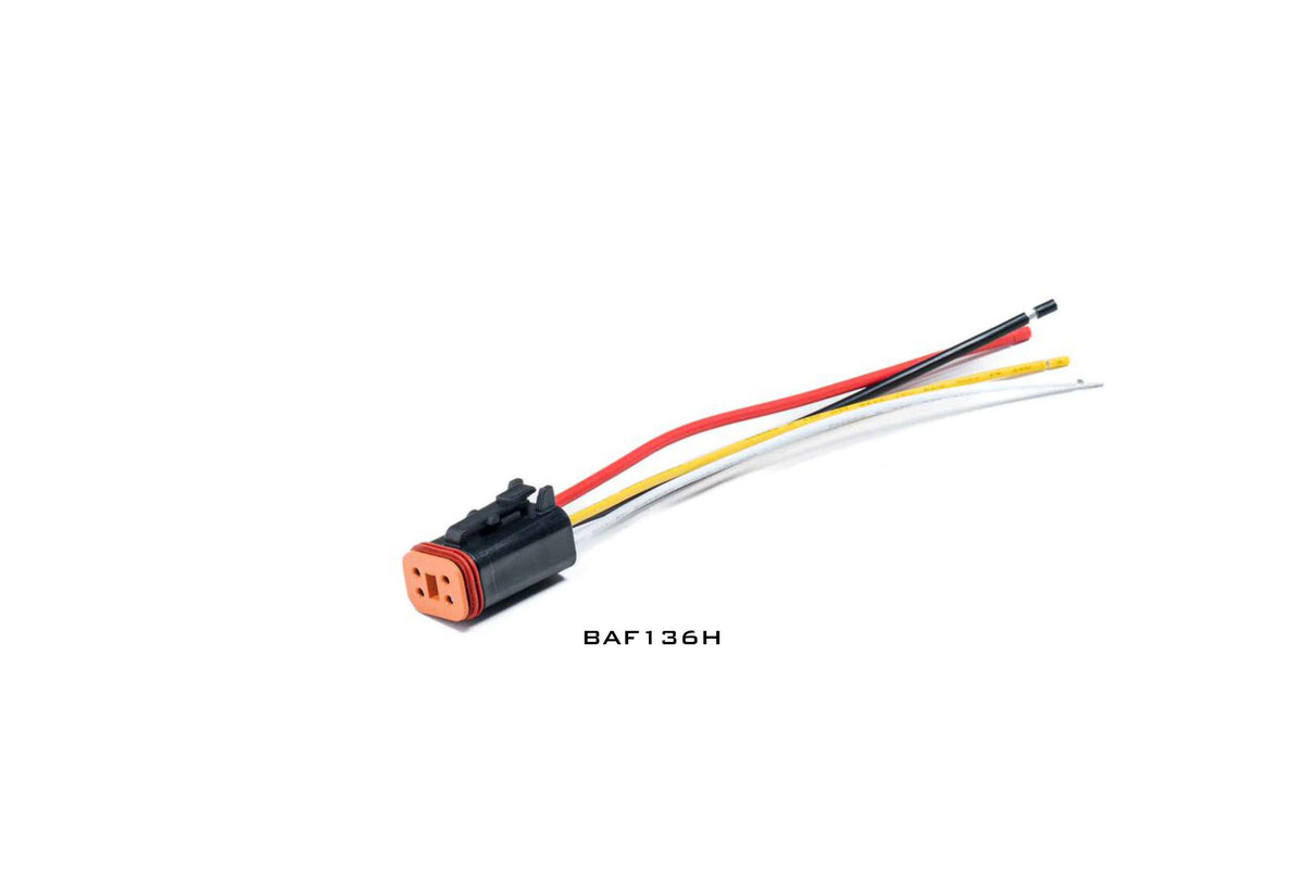 Deutsch DT 4-Pin Pigtail: (6in / Each) - Relay Harnesses (Image 1 of 2)