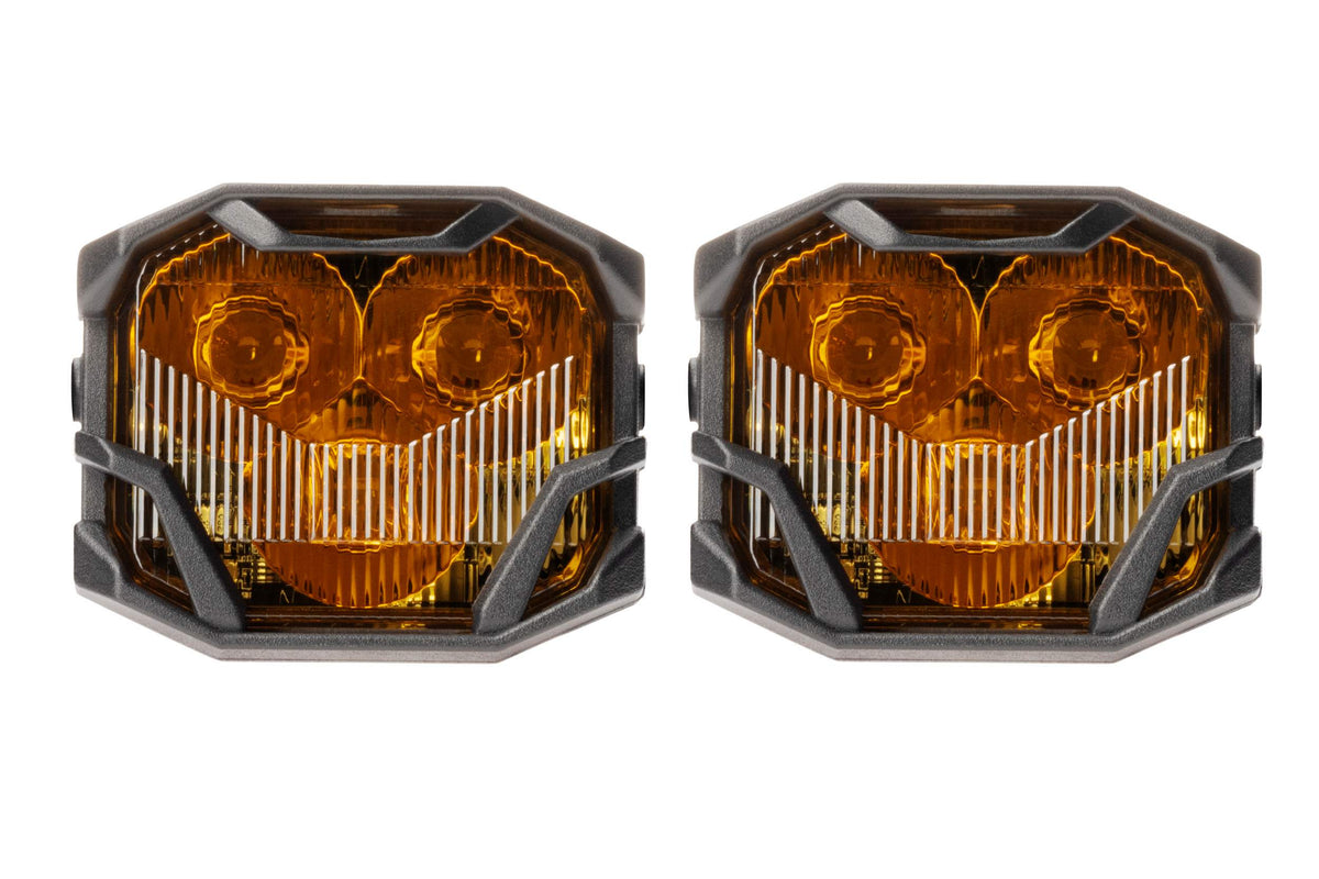 Morimoto 4Banger 2.0 NCS LED Pods (Combo / Yellow / Set) - Off Road - Universal (Image 1 of 6)
