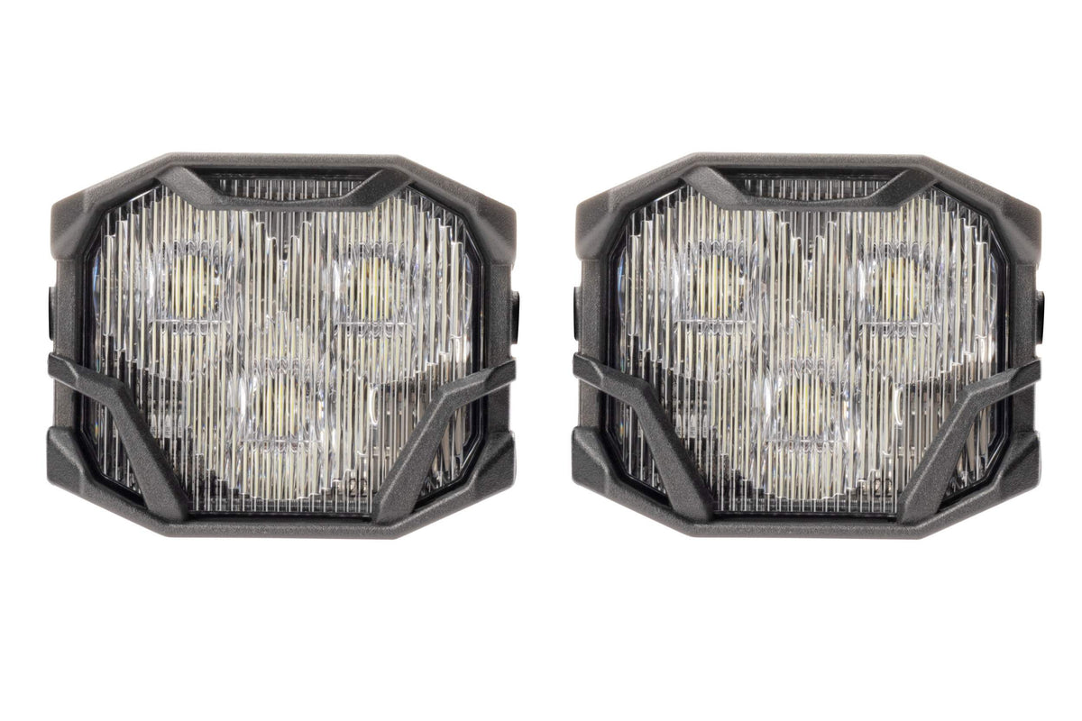 Morimoto 4Banger 2.0 NCS LED Pods (SAE Wide / White / Set) - Off Road - Universal (Image 1 of 6)