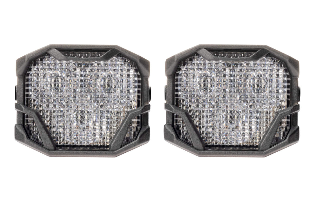 Morimoto 4Banger 2.0 HXB LED Pods (Flood / White / Set) - Off Road - Universal (Image 1 of 6)