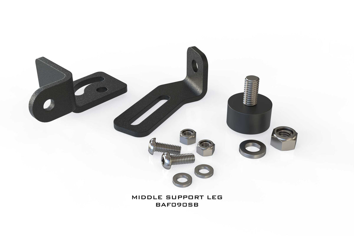 Morimoto 2Banger: Banger Bar Middle Support Leg (Each) - Off Road - Universal