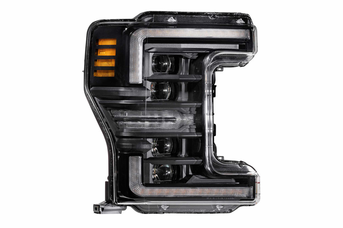 XB LED Headlights: Ford Super Duty (17-19 / Amber DRL / Set) - Headlights (Image 4 of 6)