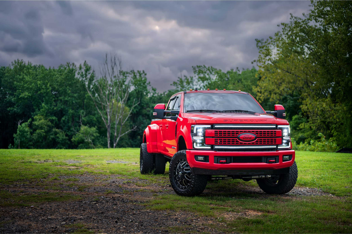 XB LED Headlights: Ford Super Duty (17-19 / Amber DRL / Set) - Headlights (Image 6 of 6)