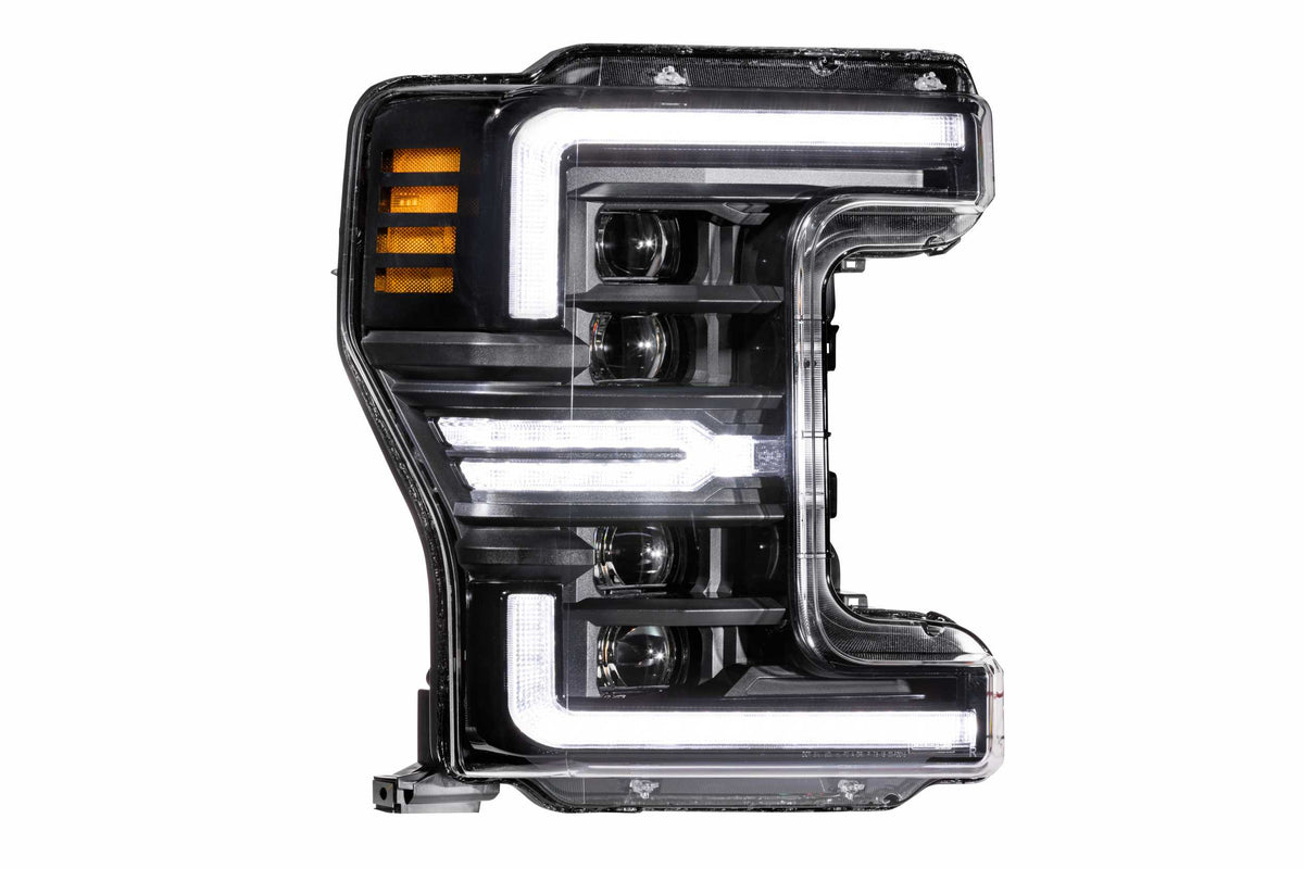 XB LED Headlights: Ford Super Duty (17-19 / White DRL / Set) - Headlights (Image 3 of 6)