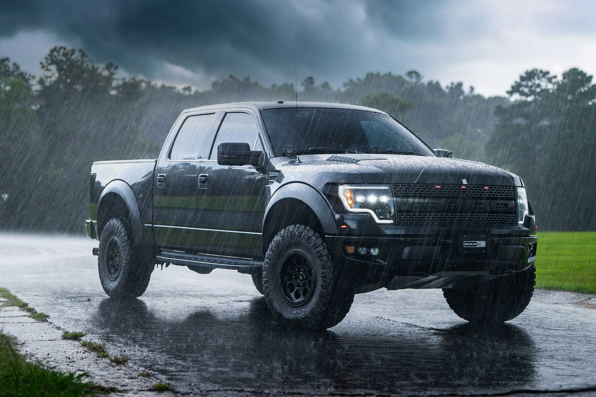 Morimoto 4Banger Fog Brackets: Type Raptor Triple (10-14 / Set) - Off Road - Veh. Spec (Image 5 of 6)