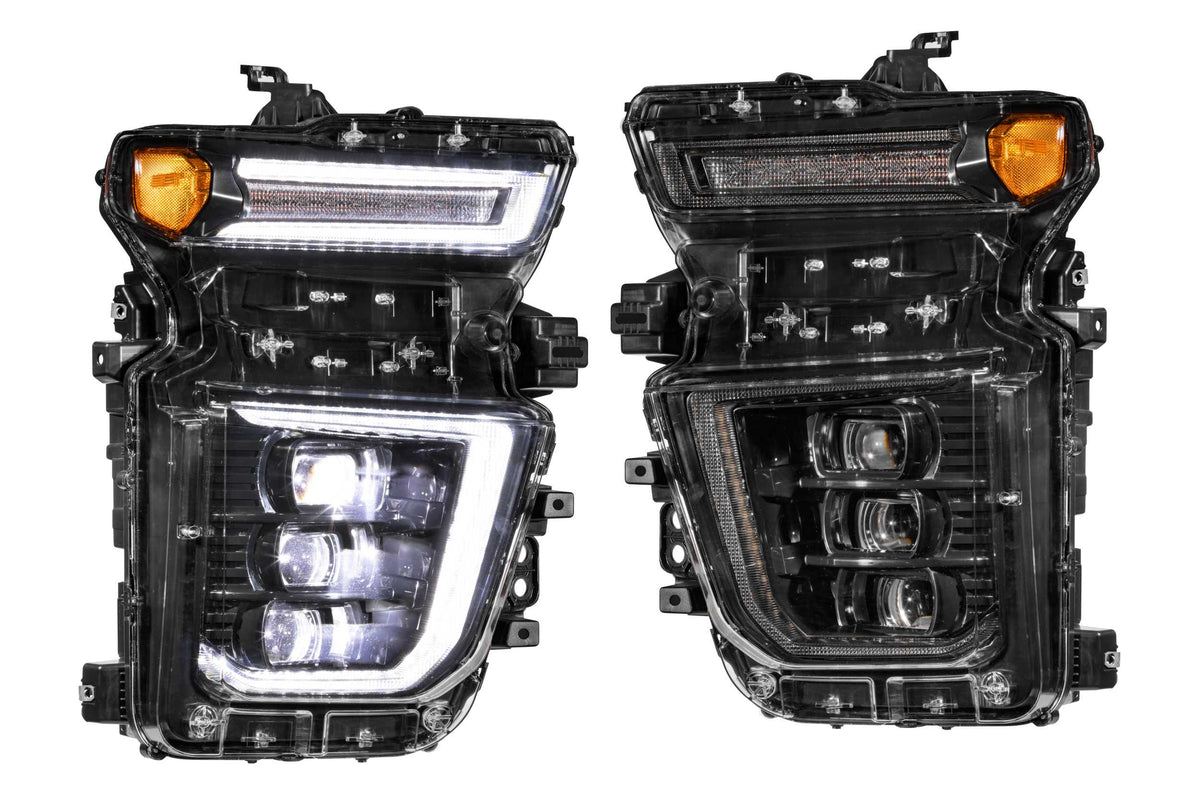 XB LED Headlights: Chevrolet Silverado HD (20-24 / Set) - Headlights (Image 1 of 6)