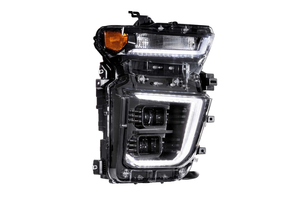 XB Hybrid LED Headlights: Chevrolet Silverado HD (20-24 / Set) - Headlights (Image 4 of 6)
