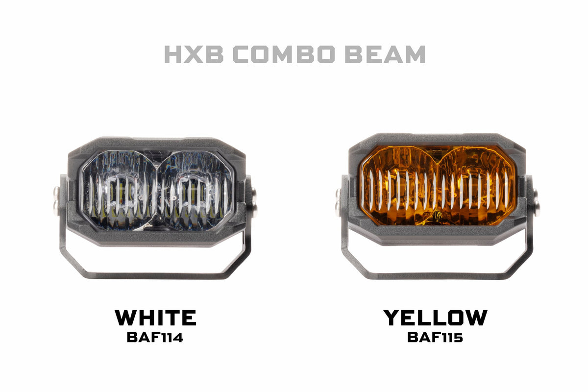 Morimoto 2Banger HXB LED Pods (Combo / White / Set) - Off Road - Universal (Image 3 of 6)