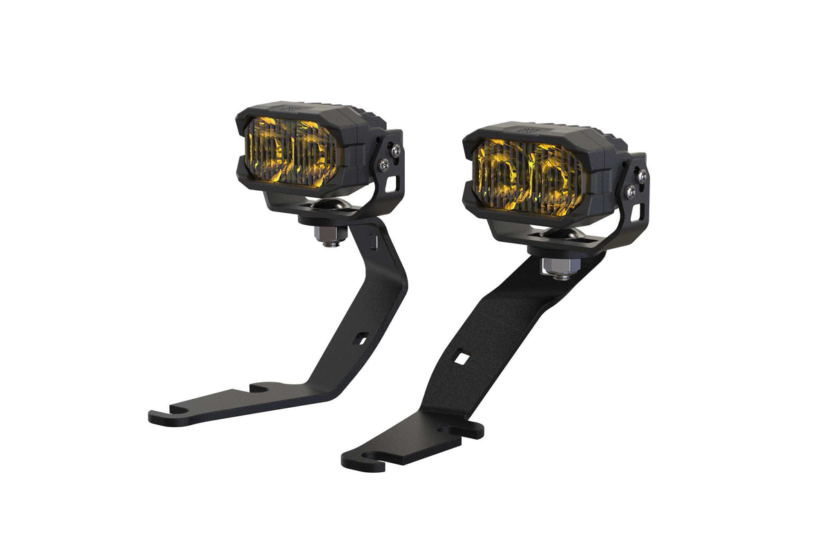 Morimoto 2Banger Ditch Light Kit: 14-21 Tundra (NCS Yellow Combo Beam) - Off Road - Veh. Spec (Image 1 of 6)