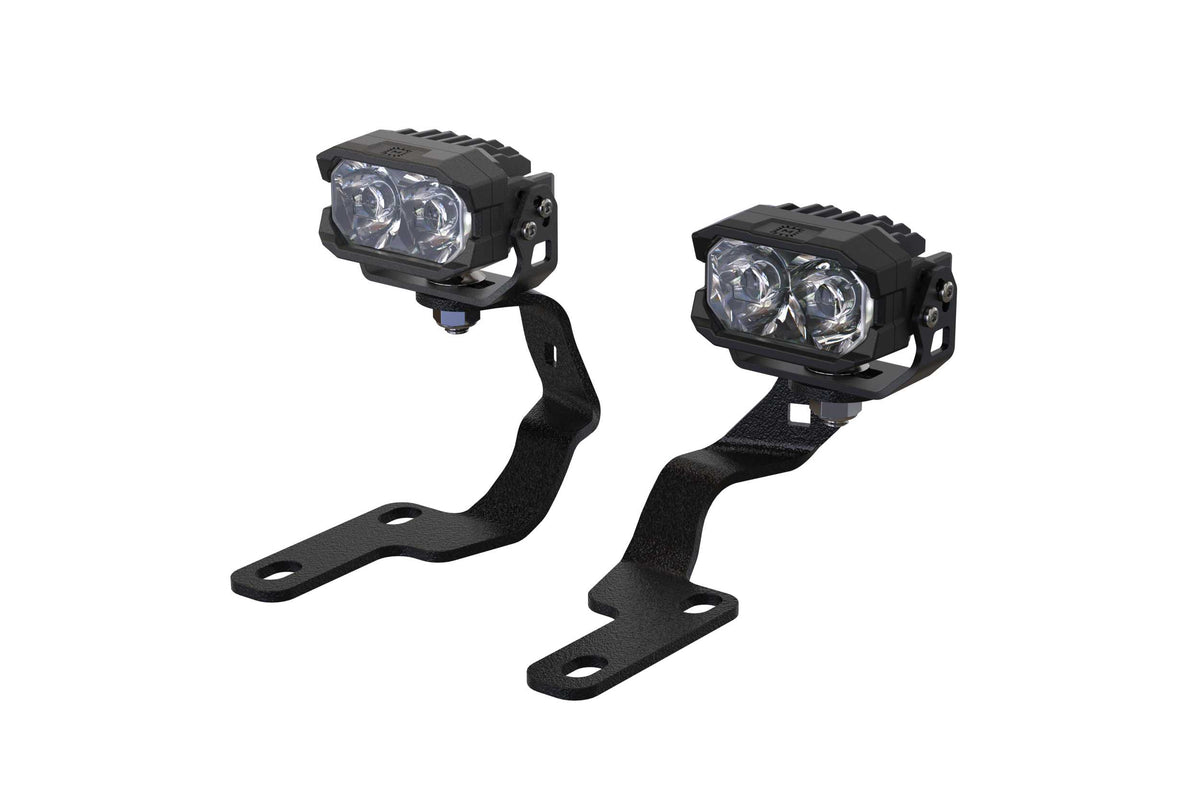 Morimoto 2Banger Ditch Light Kit: 03-09 Lexus GX470 (HXB Yellow Spot Beam) - Off Road - Veh. Spec (Image 1 of 6)