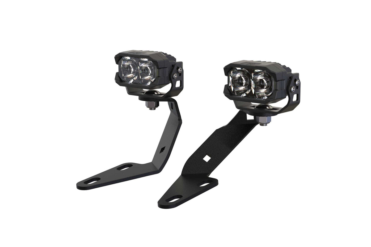 Morimoto 2Banger Ditch Light Kit: 03-09 4Runner (HXB Yellow Flood Beam) - Off Road - Veh. Spec (Image 1 of 6)