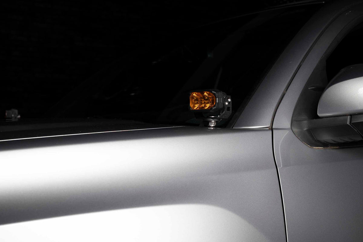 Morimoto 2Banger Ditch Light Kit: 16-23 Tacoma (HXB White Combo Beam) - Off Road - Veh. Spec (Image 5 of 6)