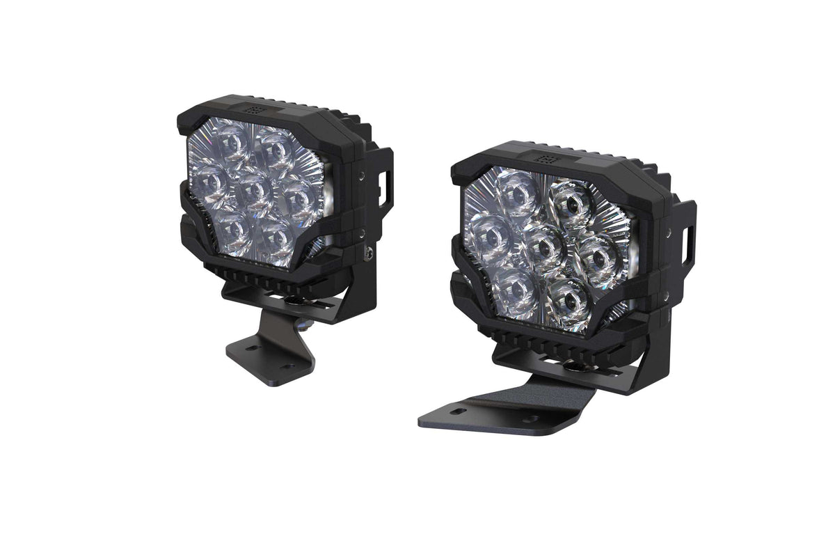 Morimoto BigBanger Ditch Light Kit: 2021+ Bronco (HXB White Spot Beam) - Off Road - Veh. Spec (Image 1 of 6)